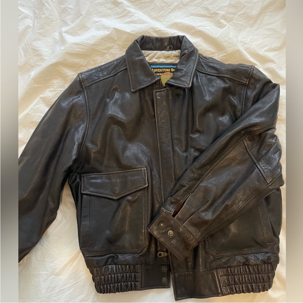 Vintage Wilson Adventure Bound Leather Jacket